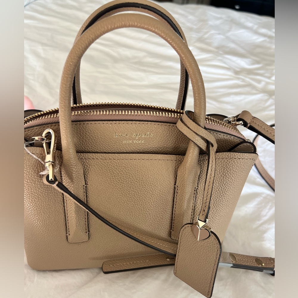 Kate Spade New York Mini Margaux Leather Satchel - NWOT